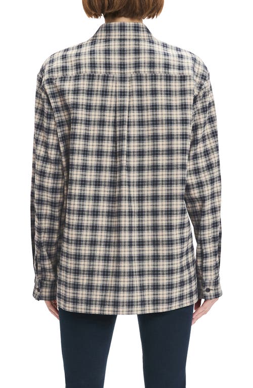 Favorite Daughter The Manor Cotton Button-up Shirt In Black