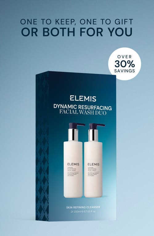 Elemis Dynamic Resurfacing Facial Wash Duo $110 Value