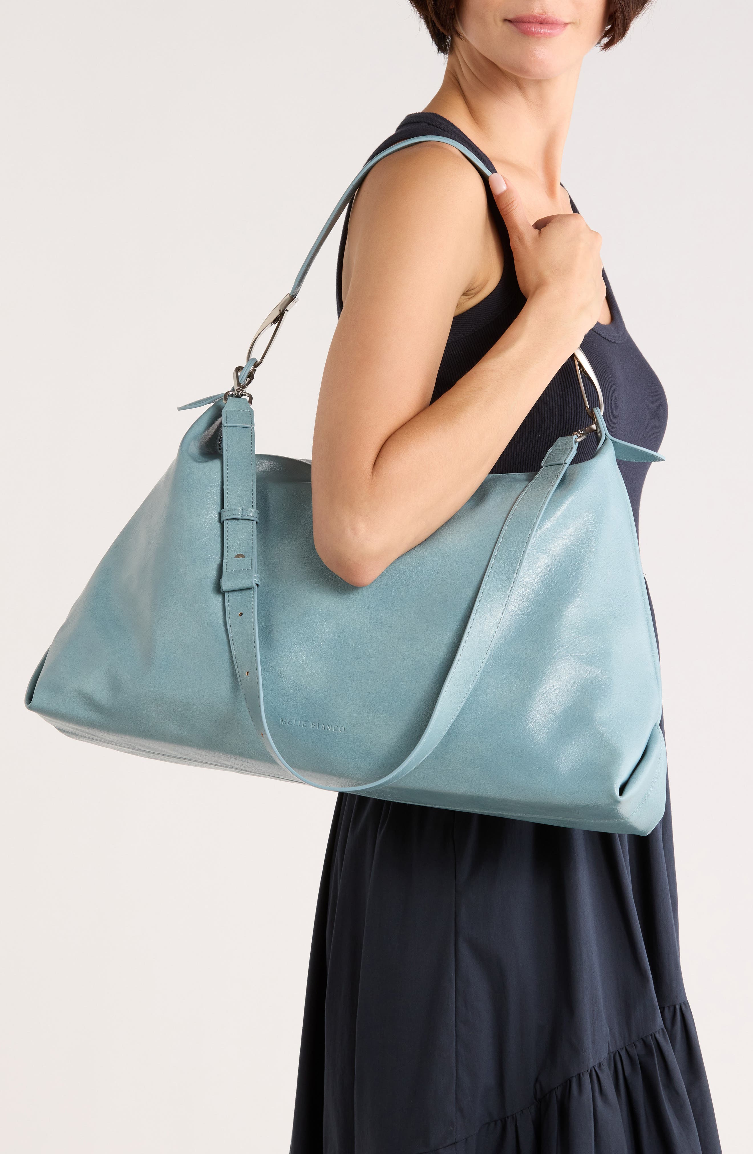 Charlie Tote Bag, Alternate, color, BLUE