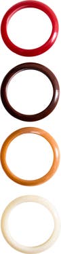 MANGO 4-Pack Bangle Bracelets