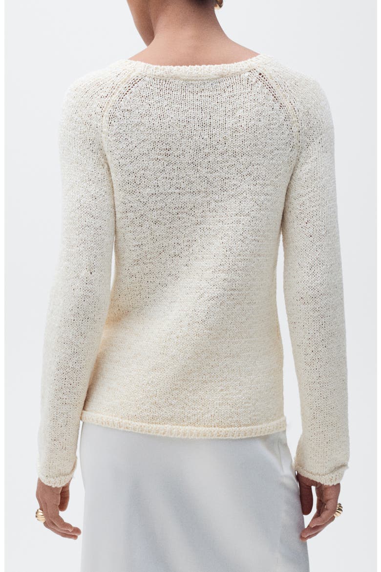 Manzana Crewneck Sweater, Alternate, color, ECRU