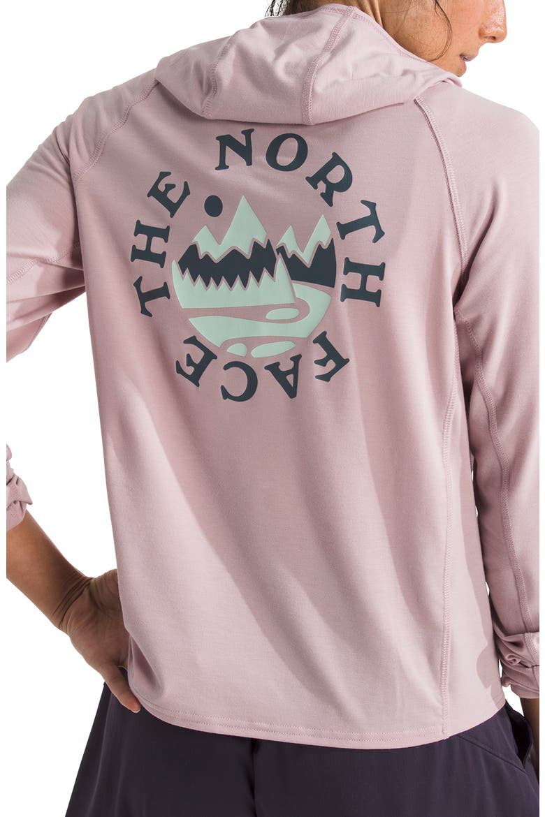 Adventure Sunrise Escape Hoodie, Alternate, color, METAL PINK
