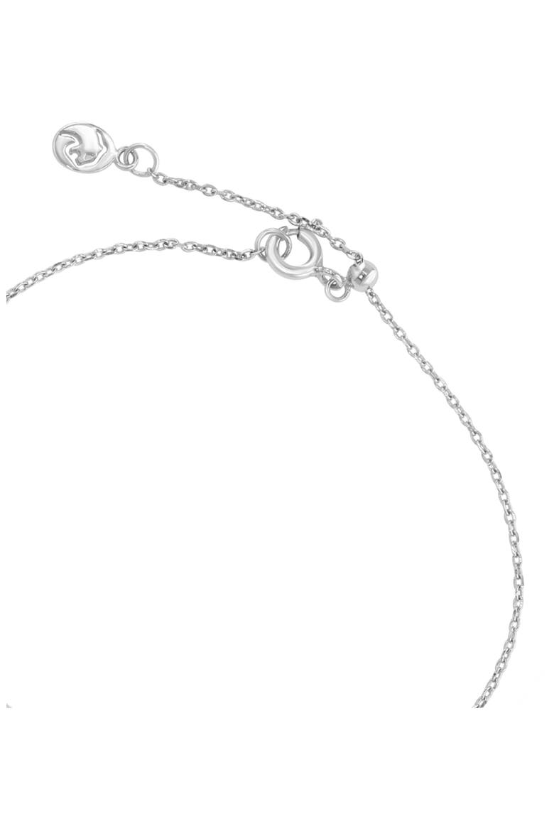 Sterling Silver Pavé Diamond Safety Pin Bracelet - 0.03ct., Alternate, color, STERLING SILVER