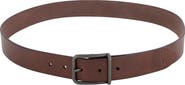 AllSaints Ramskull Leather Belt