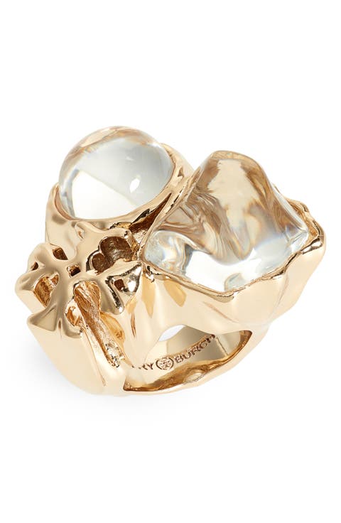 Kira Crystal Statement Ring