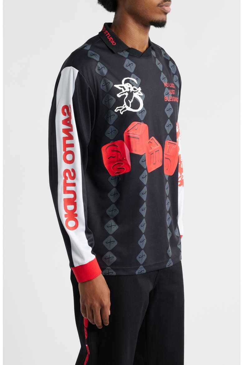 x Ryan Sheckler No Luck Club Jersey, Alternate, color, BLACK