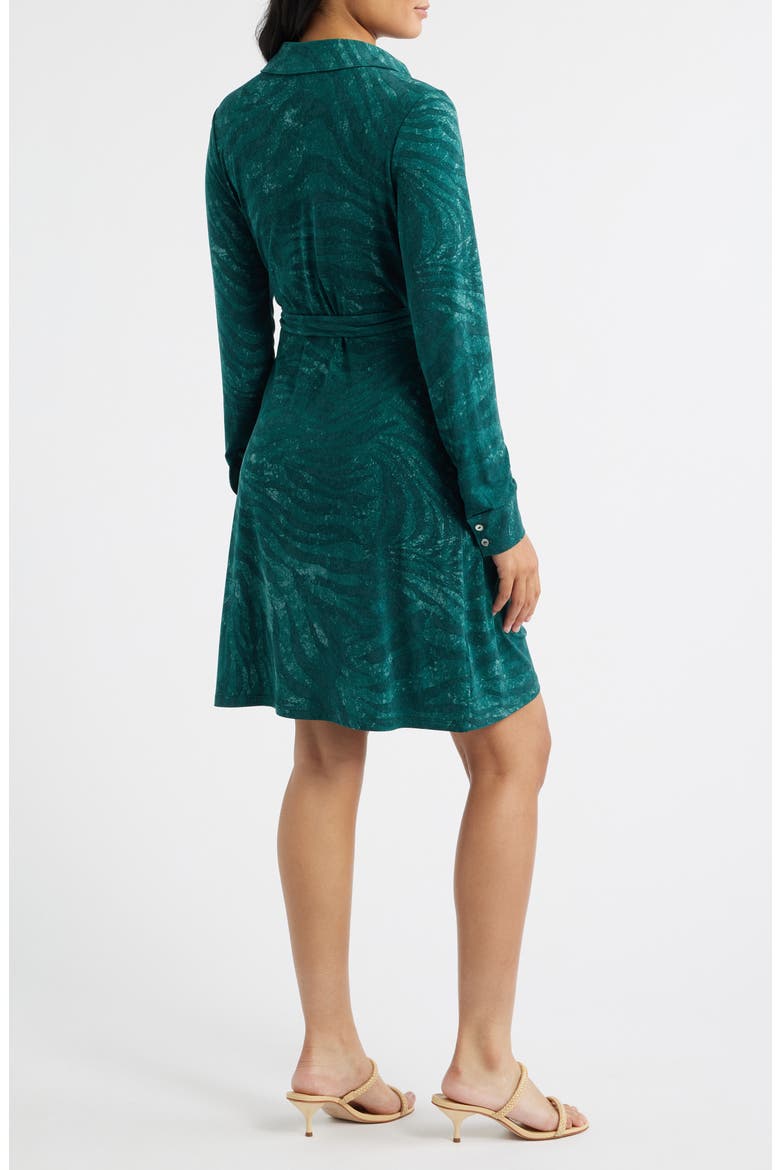 Carmela Bayside Long Sleeve Wrap Dress, Alternate, color, BRINY DEEP