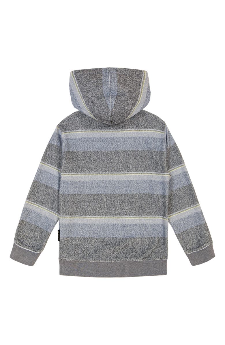 Quiksilver Kids' Great Otway Stripe Hoodie, Alternate, color, Vintage Indigo