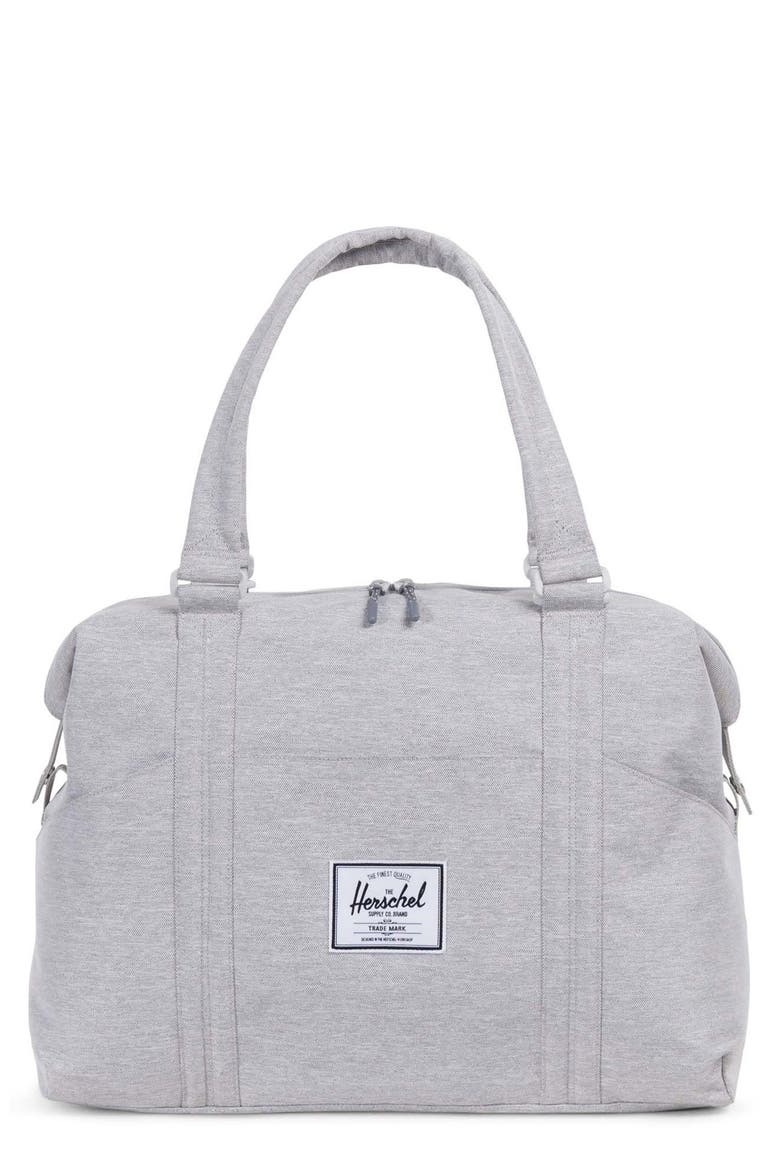 Strand Sprout Diaper Bag, Main, color, LIGHT GREY CROSSHATCH