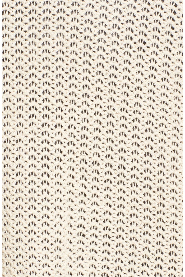 Open Front Cardigan, Alternate, color, IVORY BIRCH
