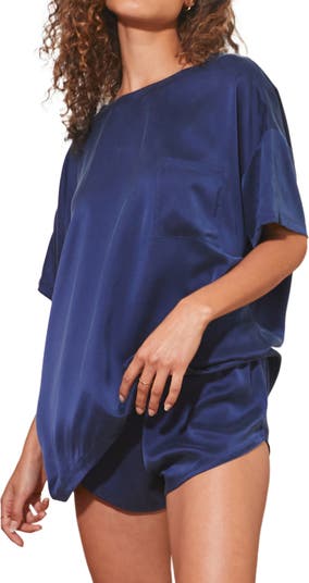 Washable Silk Short Pajamas