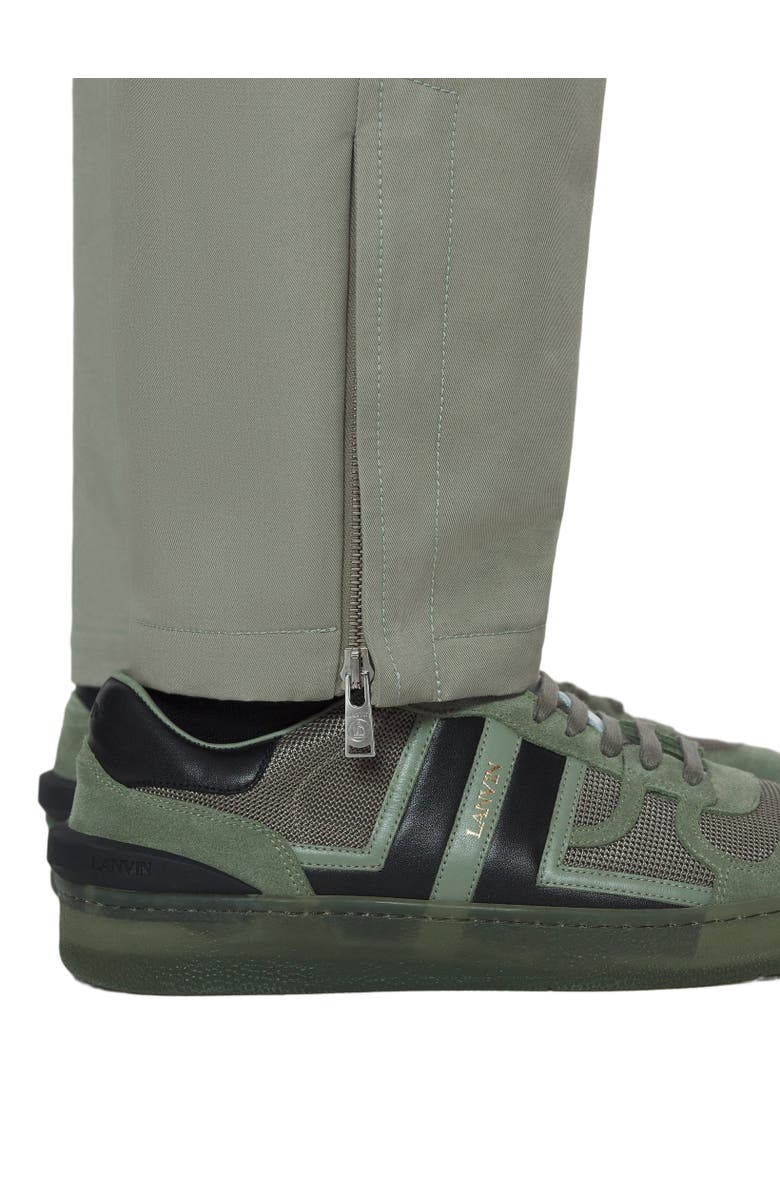 Lanvin Cotton Biker Pants, Alternate, color, 