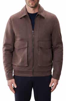 Robert Barakett Anders Cargo Pocket Zip-Up Jacket