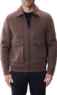 Robert Barakett Anders Cargo Pocket Zip-Up Jacket