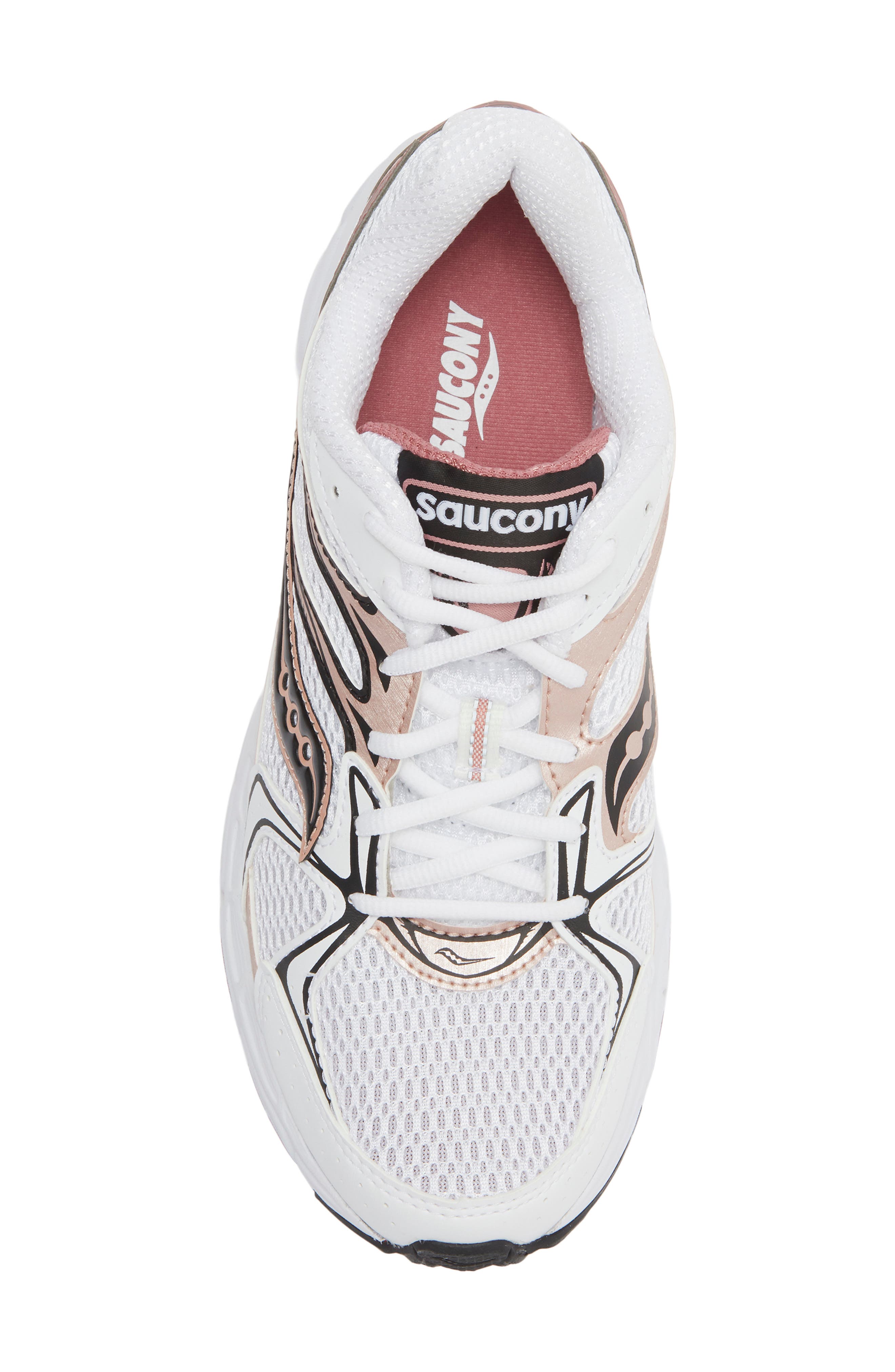 Saucony Ride Millenium Sneaker, Alternate, color, White/ Rose