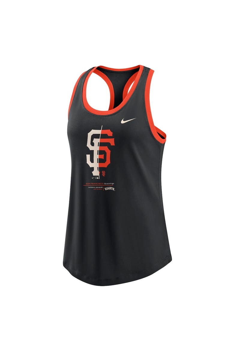 Women's Nike Black San Francisco Giants Tech Tank Top, Alternate, color, Black