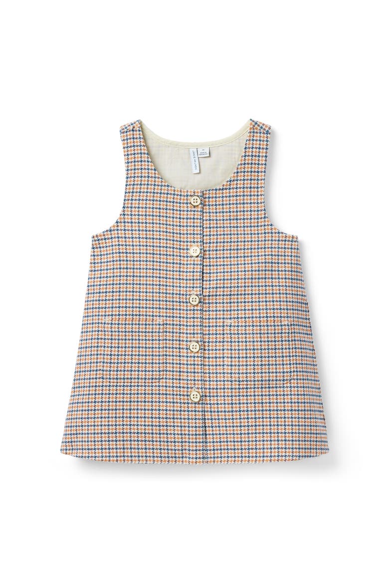 Houndstooth Jacquard Jumper, Main, color, Beige