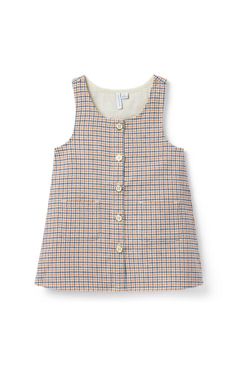 Houndstooth Jacquard Jumper (Little Kid & Big Kid)