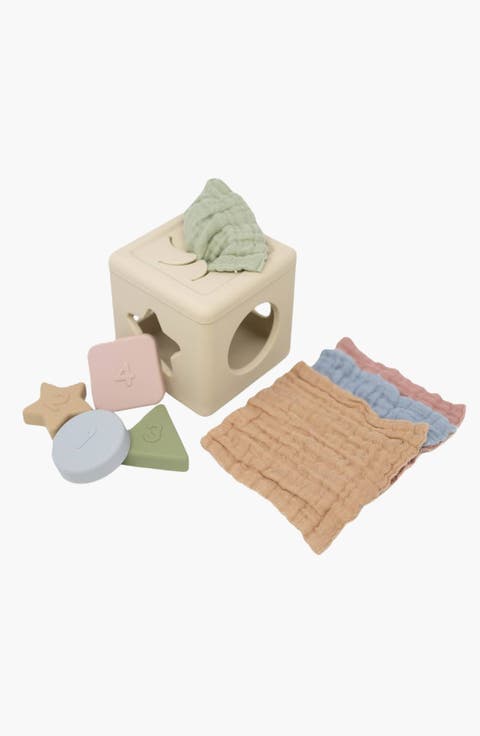 Shape Sorter Tissue Toy