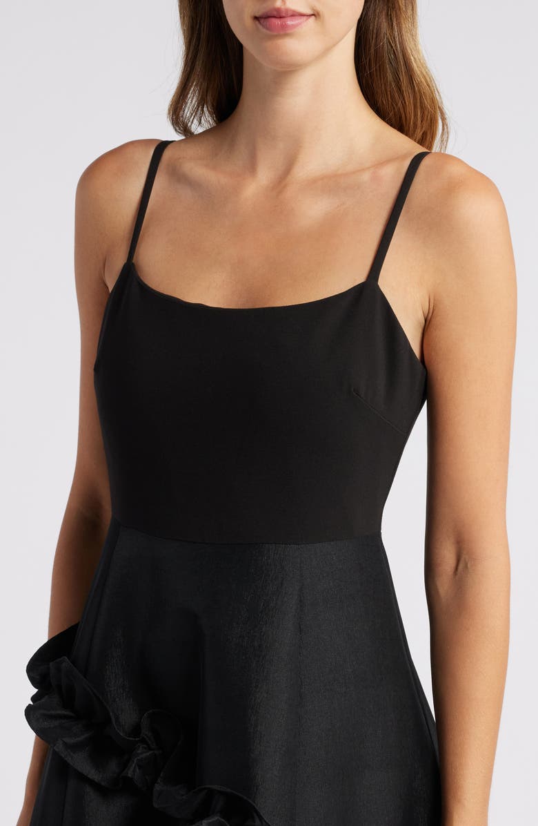 LIKELY Arissa Ruffle Ballgown, Alternate, color, Black