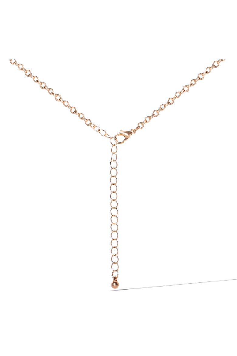 Gold Cross Necklace, Alternate, color, Gold