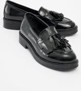 Forever & Always Shoes Milly Leather Tassel Loafer