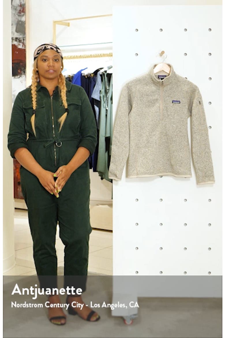 Better Sweater Quarter Zip Performance Jacket video