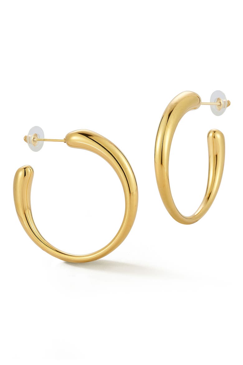 Statement Hoop Earrings, Main, color, GOLD