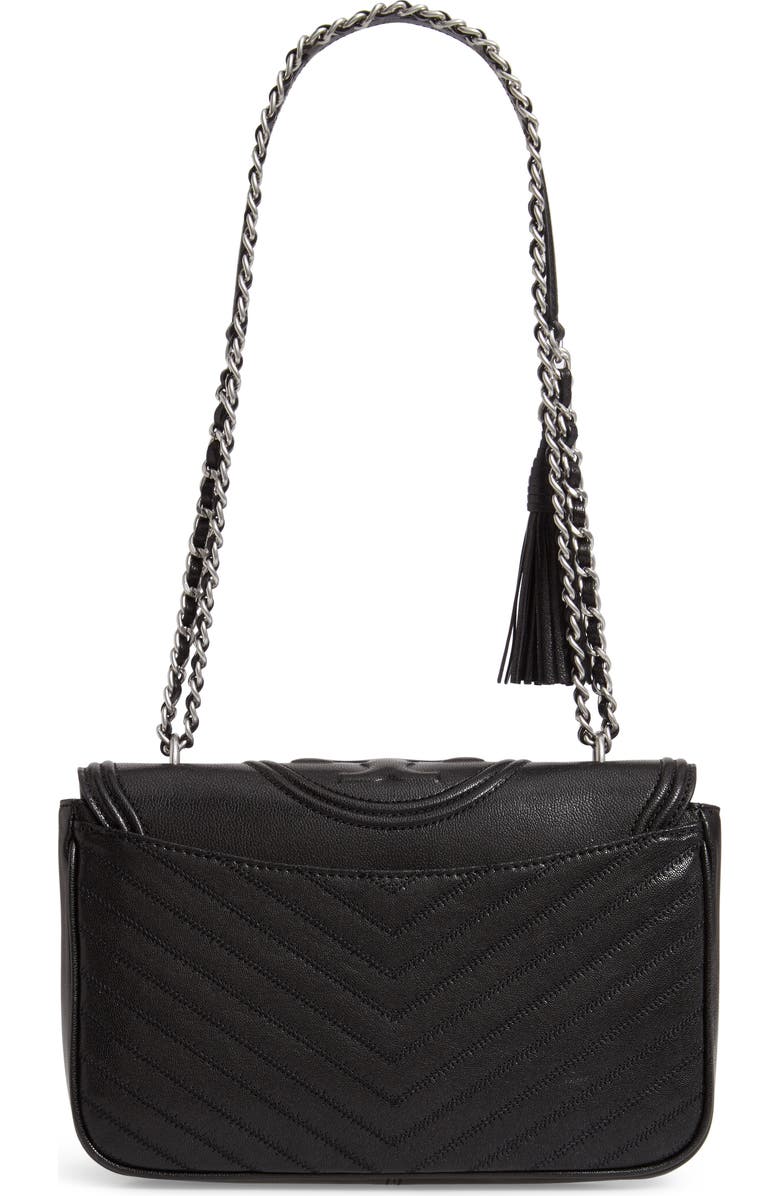 Tory Burch Fleming Leather Convertible Shoulder Bag, Alternate, color,
