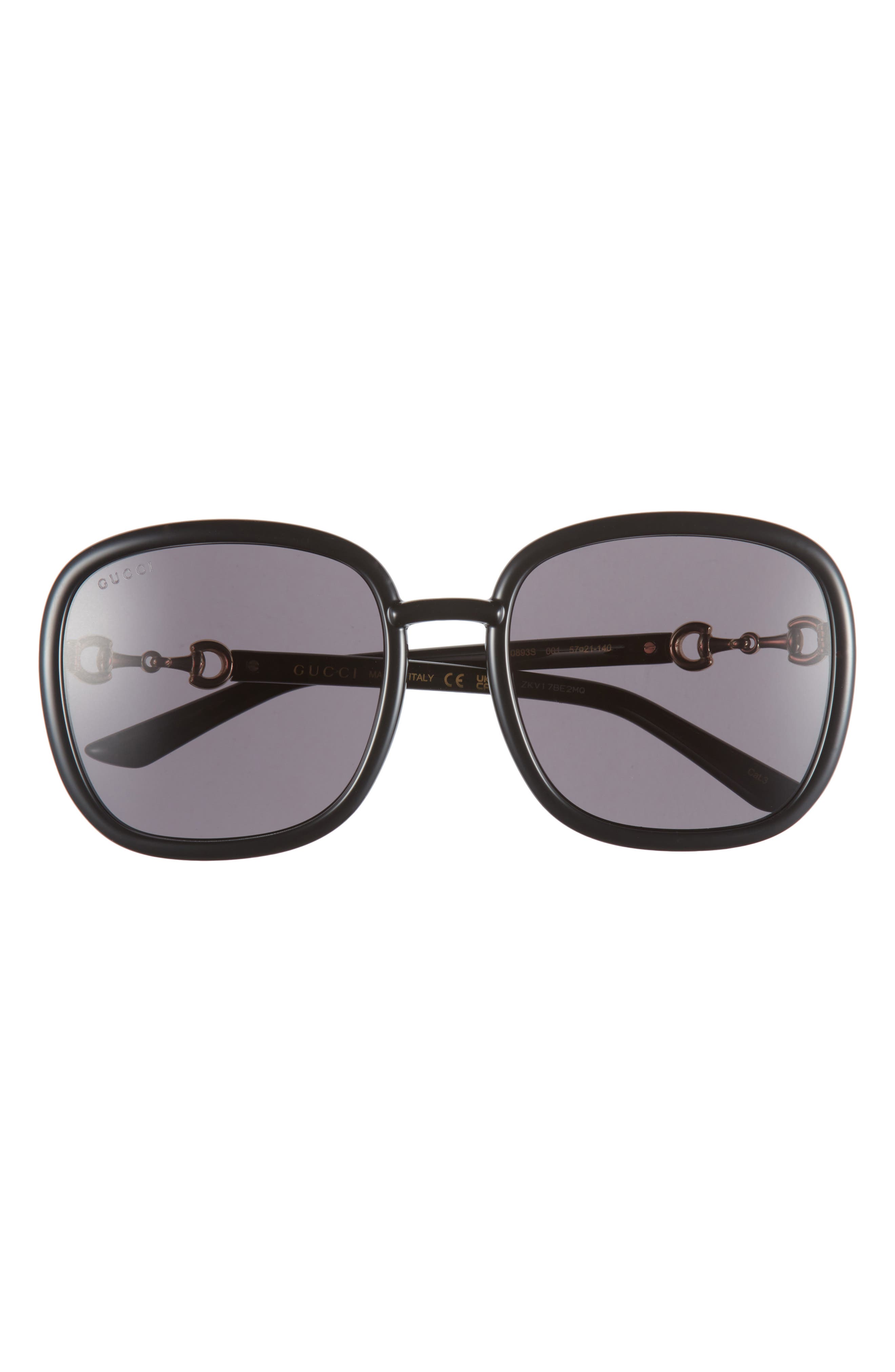 Gucci 57mm Square Sunglasses