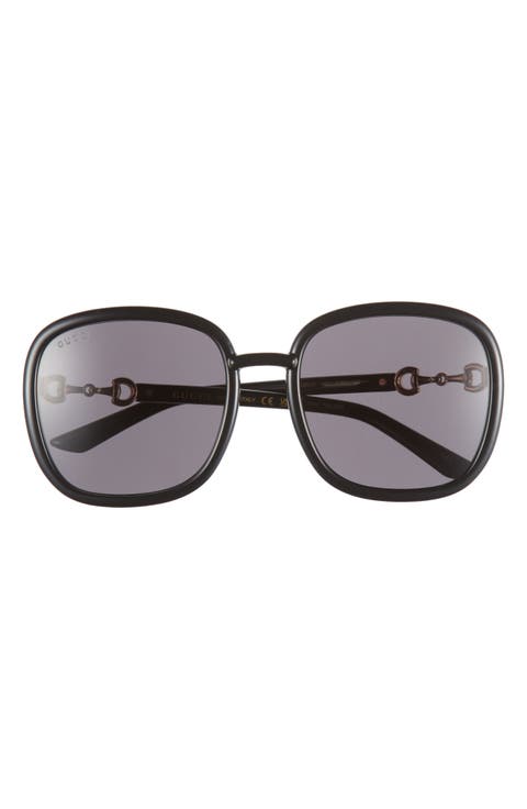 57mm Square Sunglasses