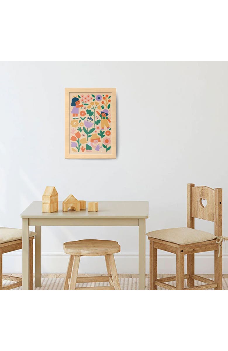 Journey of Something Paint By Numbers, Flower Patch, DIY Art Craft Kit, Alternate, color, Multicolored