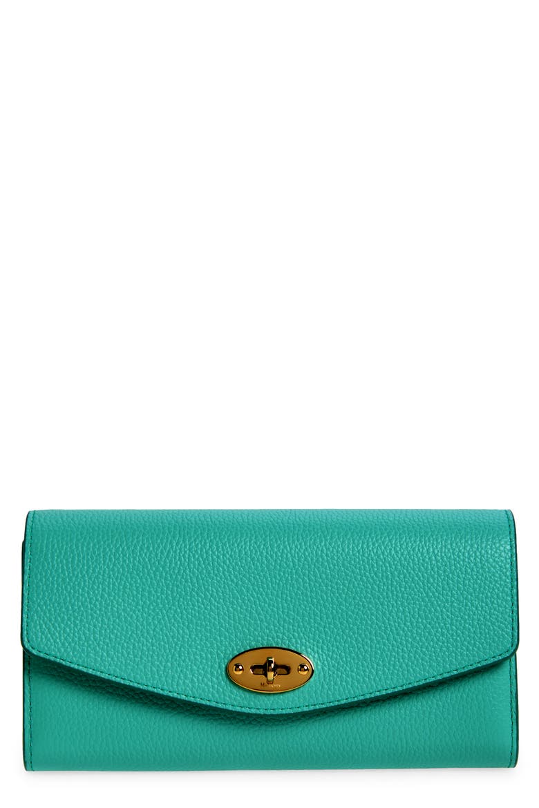 Darley Leather Wallet, Main, color, MARINA BLUE