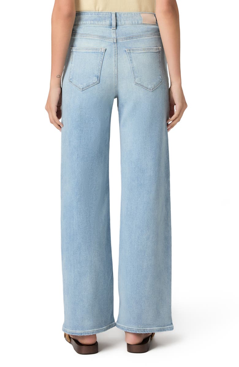 PAIGE Anessa High Waist Wide Leg Jeans, Alternate, color, Coliseum