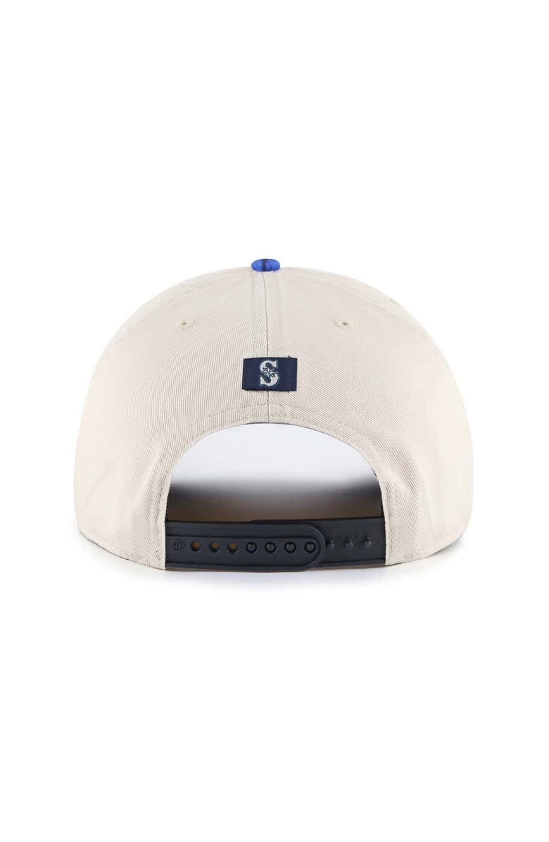 '47 Men's '47 Cream/Navy Seattle Mariners Fiji Rope Hitch Adjustable Hat, Alternate, color, Cream
