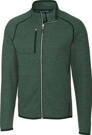 Cutter & Buck Mainsail Sweater Knit Full Zip Jacket