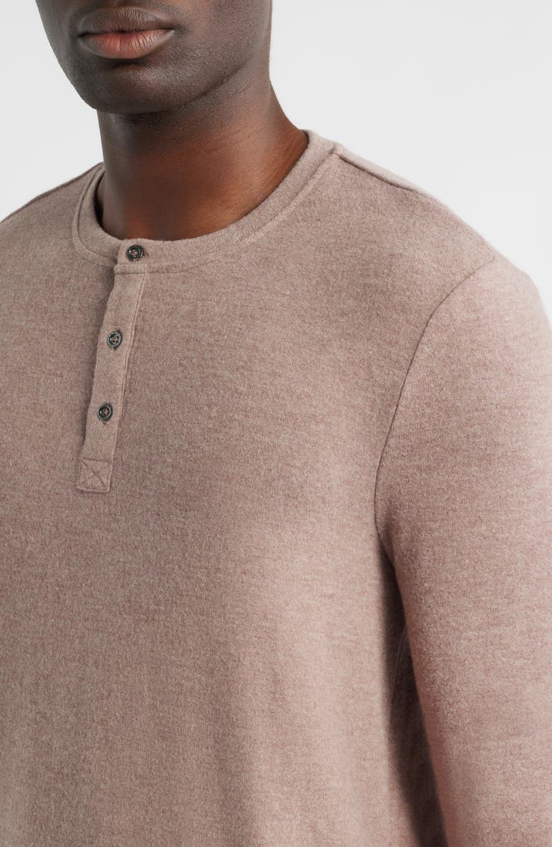 Threads 4 Thought Elias Heathered Henley, Alternate, color, Praline