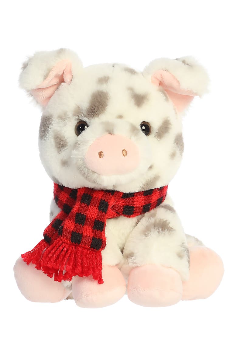 Kids' Frosty Farm Spotted Pig Stuffed Animal, Main, color, MISCELLANEOUS