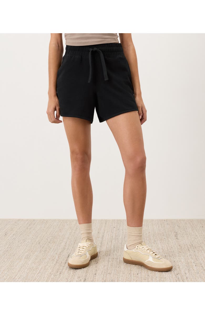 Pact CloudKnit Curved Hem Short, Main, color, Black