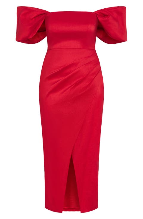 Elyse Off the Shoulder Dress