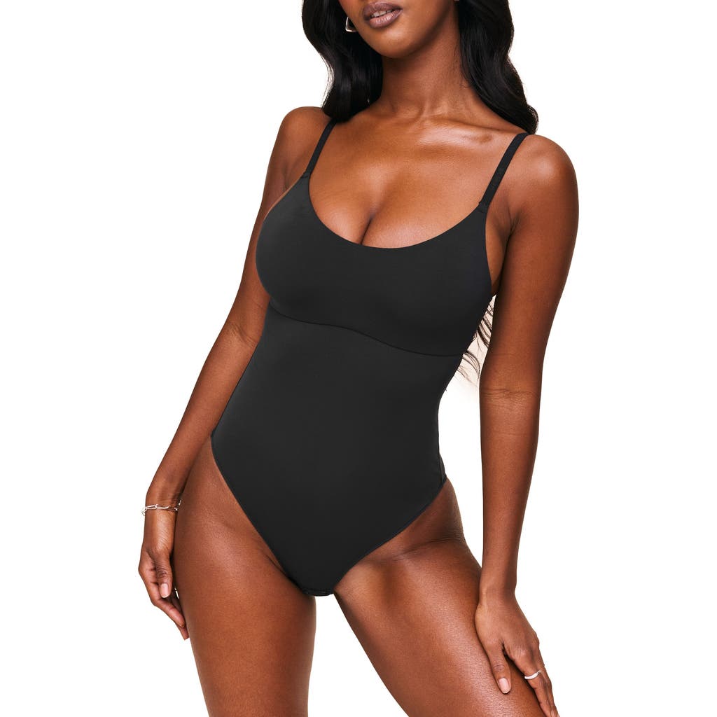 Adore Me Vanesse Smoothing Bodysuit In Black