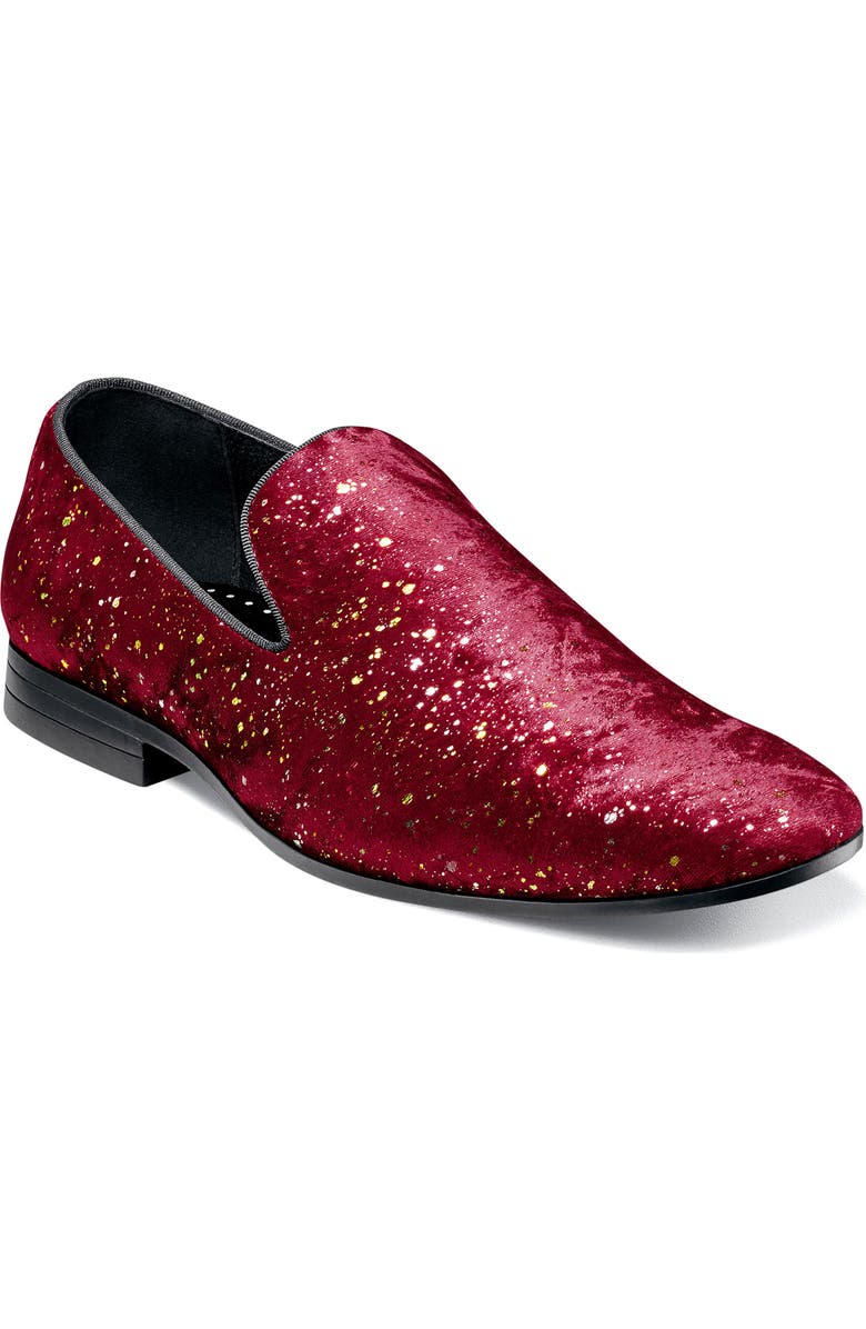 Stacy Adams Stellar Glitter Slip-On Loafer, Main, color,