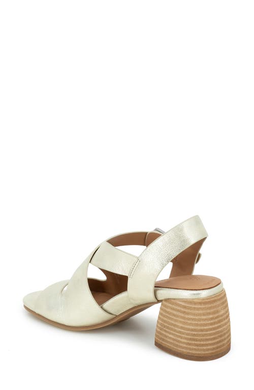 Gentle Souls Mela Crisscross Sandal In White