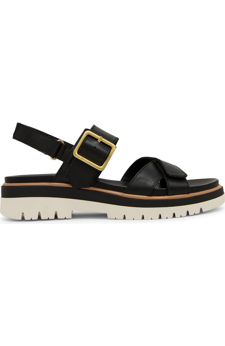 Blondo Beau Sandal, Alternate, color, Black Leather