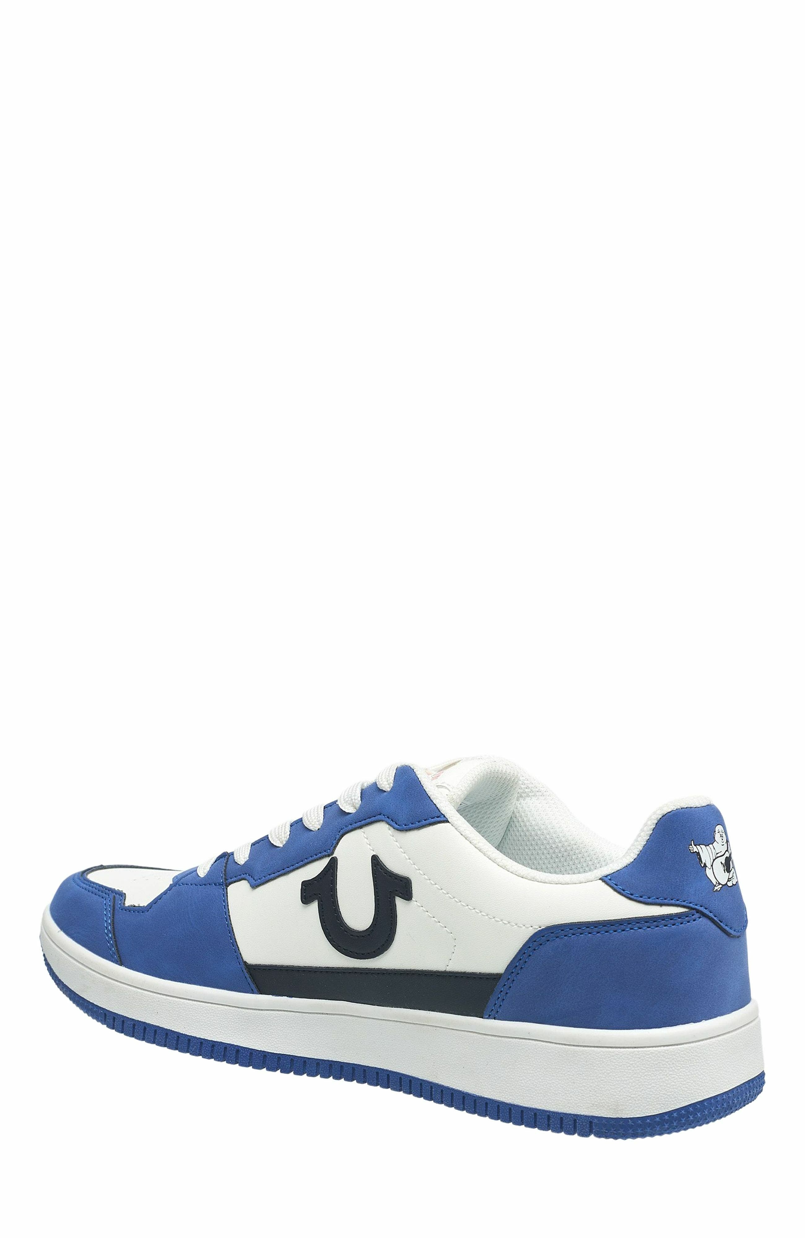 Men's Arthur Court Sneaker, Alternate, color, BLUE/WHITE