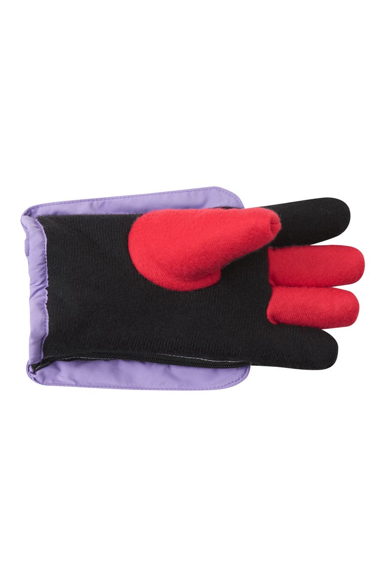 Kids' Zip Gloves, Alternate, color, PURPLE