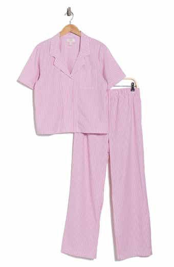 NORDSTROM RACK Cotton Poplin Long Pajamas