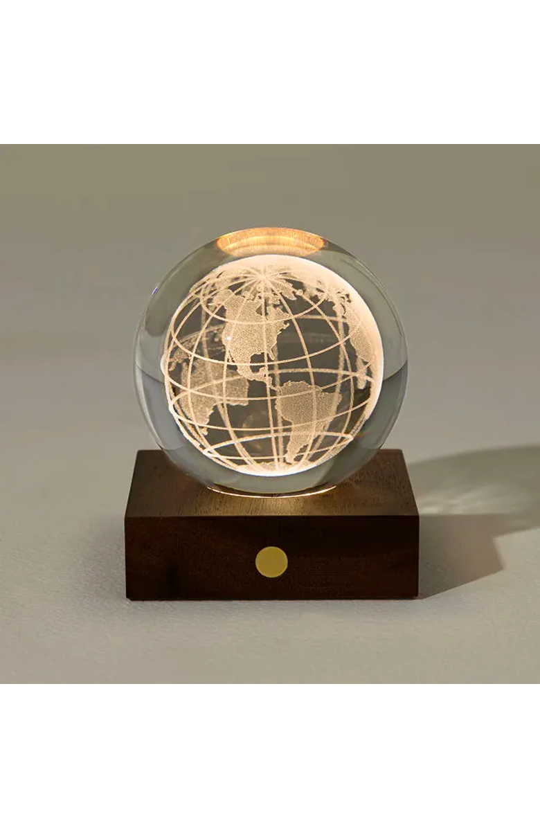 Uncommon Goods Earth Light Globe by Gingko Design, Main, color, 