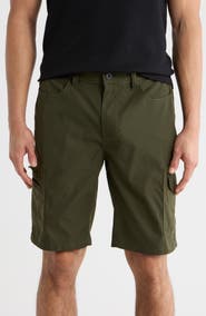 CARBON + CRAFT Water Resistant Cargo Shorts