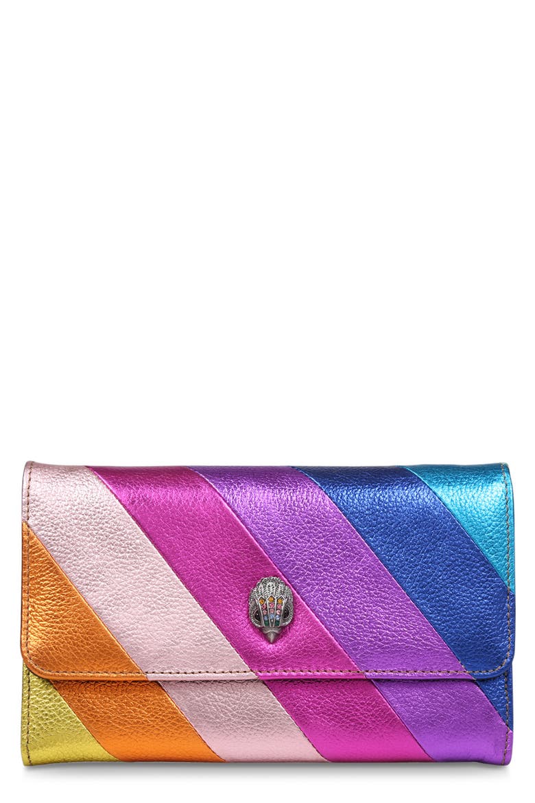 Kensington Leather Wallet on a Chain, Main, color, OPEN MISCELLANEOUS